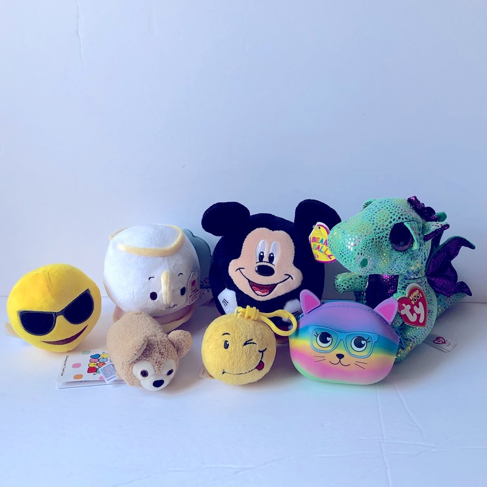 TOY BUNDLE- Beauty & The Beast, Mickey Mouse Beenie, Tsum Tsum, etc. NWOT